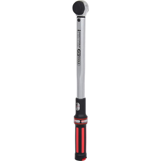 KS TOOLS ERGOTORQUE®basic torque wrench with rotary mushroom ratchet head 20-200Nm 516.2042