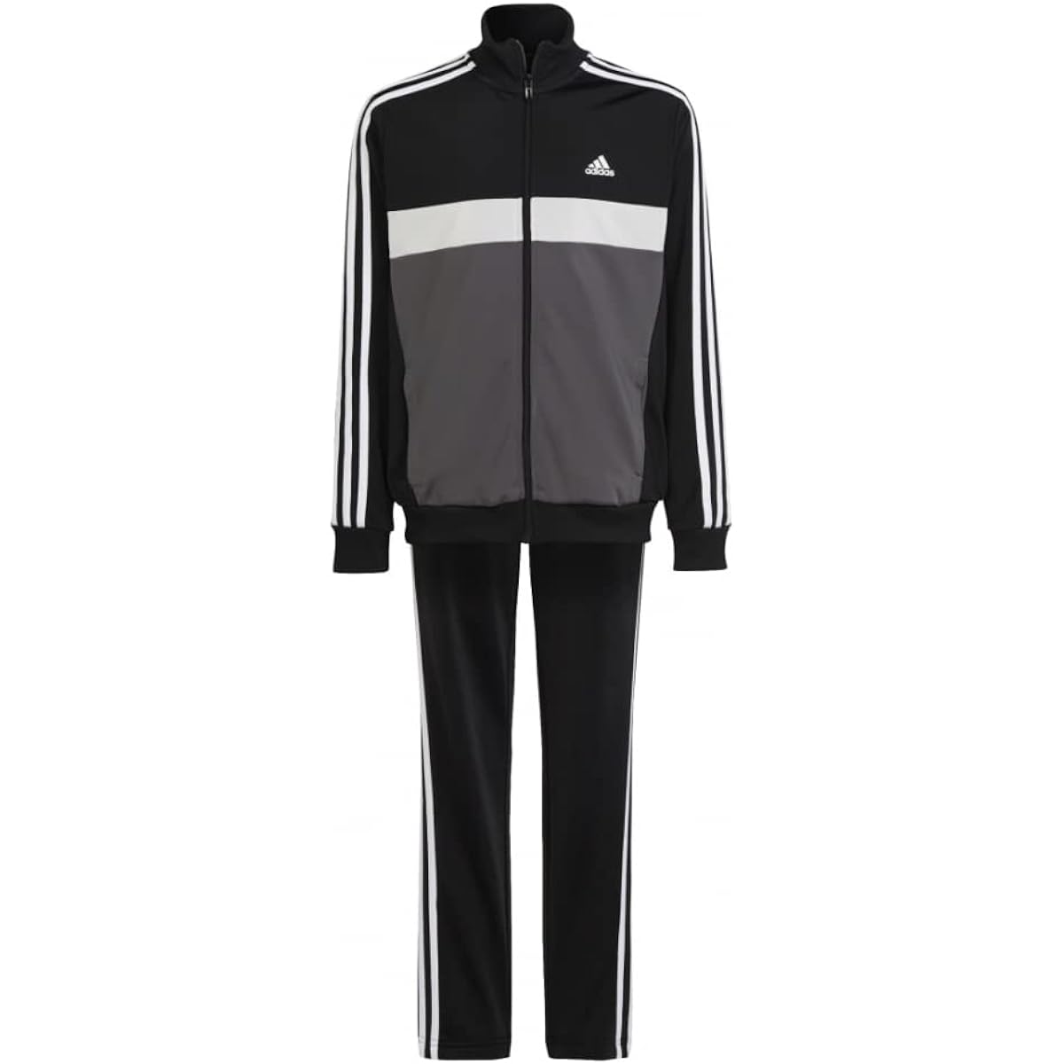 [Adidas] Jersey Top and Bottom Set Kids Essentials 3 Stripes Tiberio Tracksuit ECL62