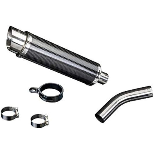 DELKEVIC Slip-on Carbon Muffler for SUZUKI GSXS750 2015-2018 350mm KIT260J