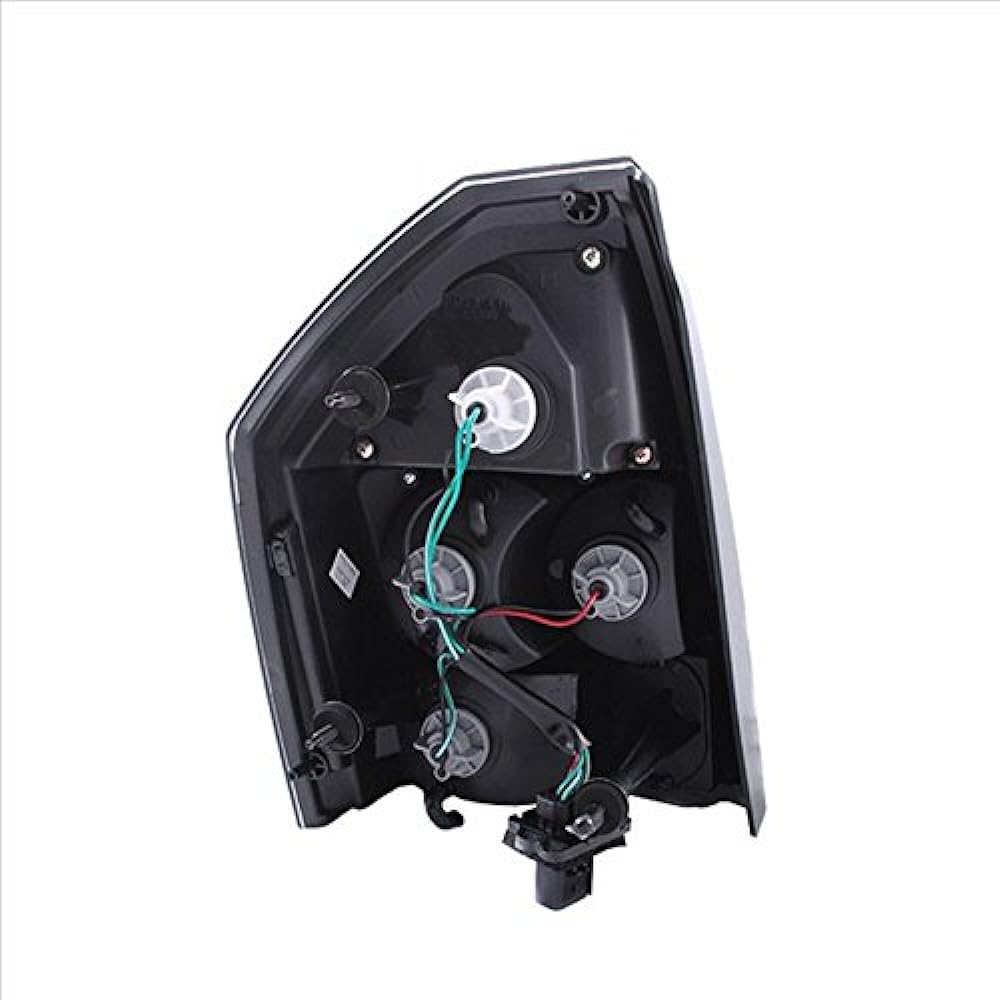 SPPC L.E.D tail Light Black Assembler Set Crysler 300/300c - (Pair) Ride seat left side of the passenger seat replacement