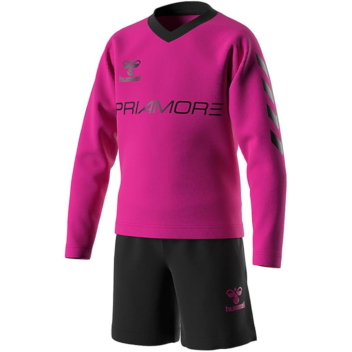 [Hummel] Top and Bottom Set Priamore L/S Practice Set Kids