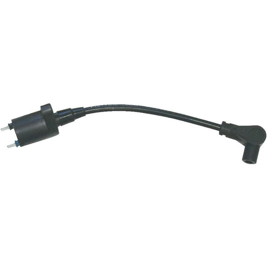 Creative Factory Posh (Cf Posh) Racing Ignition Coil Black + Speed Pro Twin Cord Black NSR50 NSR80 221011-09