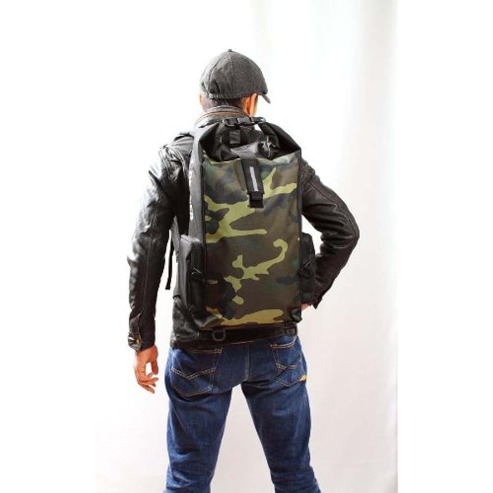 DEGNER Waterproof Multi-Rain Bag Nylon/Polyester/PVC DIGI CAMO Length 50 x Width 28 x Height 16 (cm) NB-83