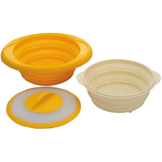 IMOTANI Luchef Silicone Cookware Bowl, Lid & Colander SK-120