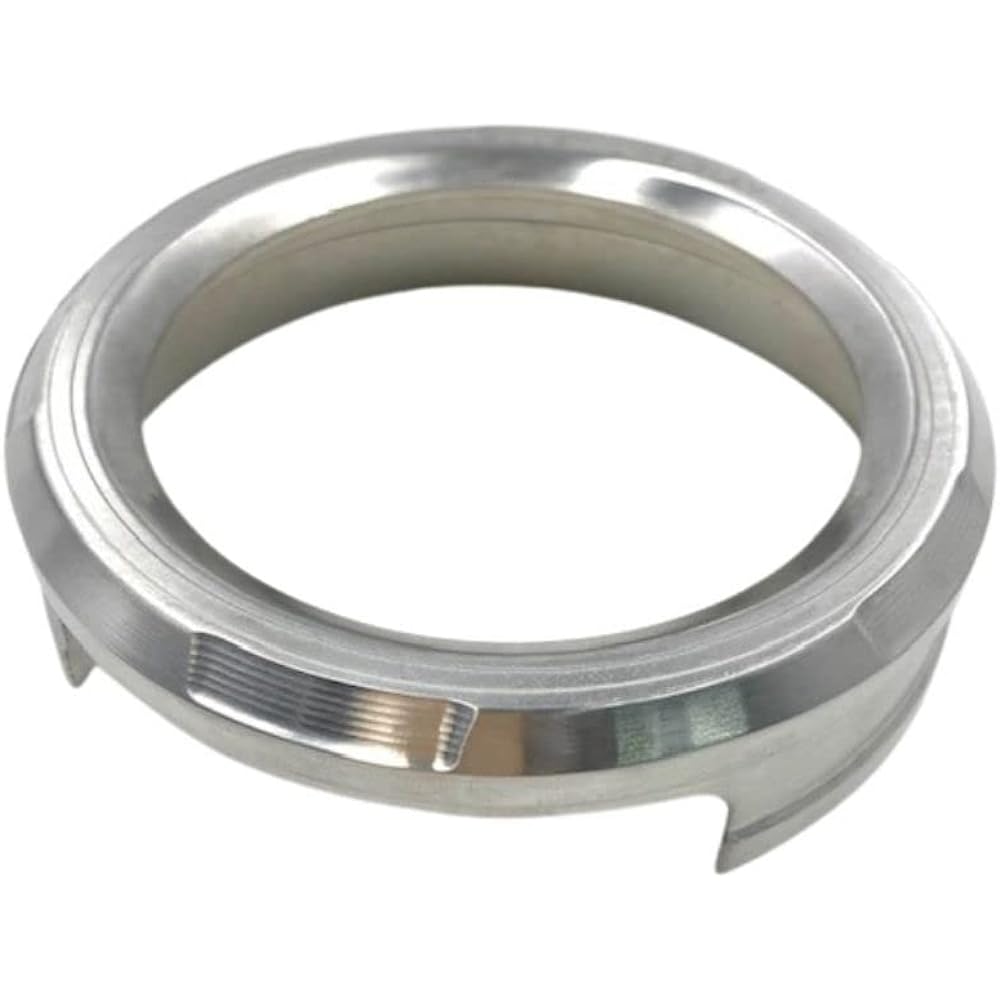 UDOM KARNCHANG Honda Hunter Cub CT125/Monkey 125 Common Machined Aluminum Speedometer Cover Honda CT125 MONKEY 125 Udom Karnchang Speedometer Clock Cover (Silver)