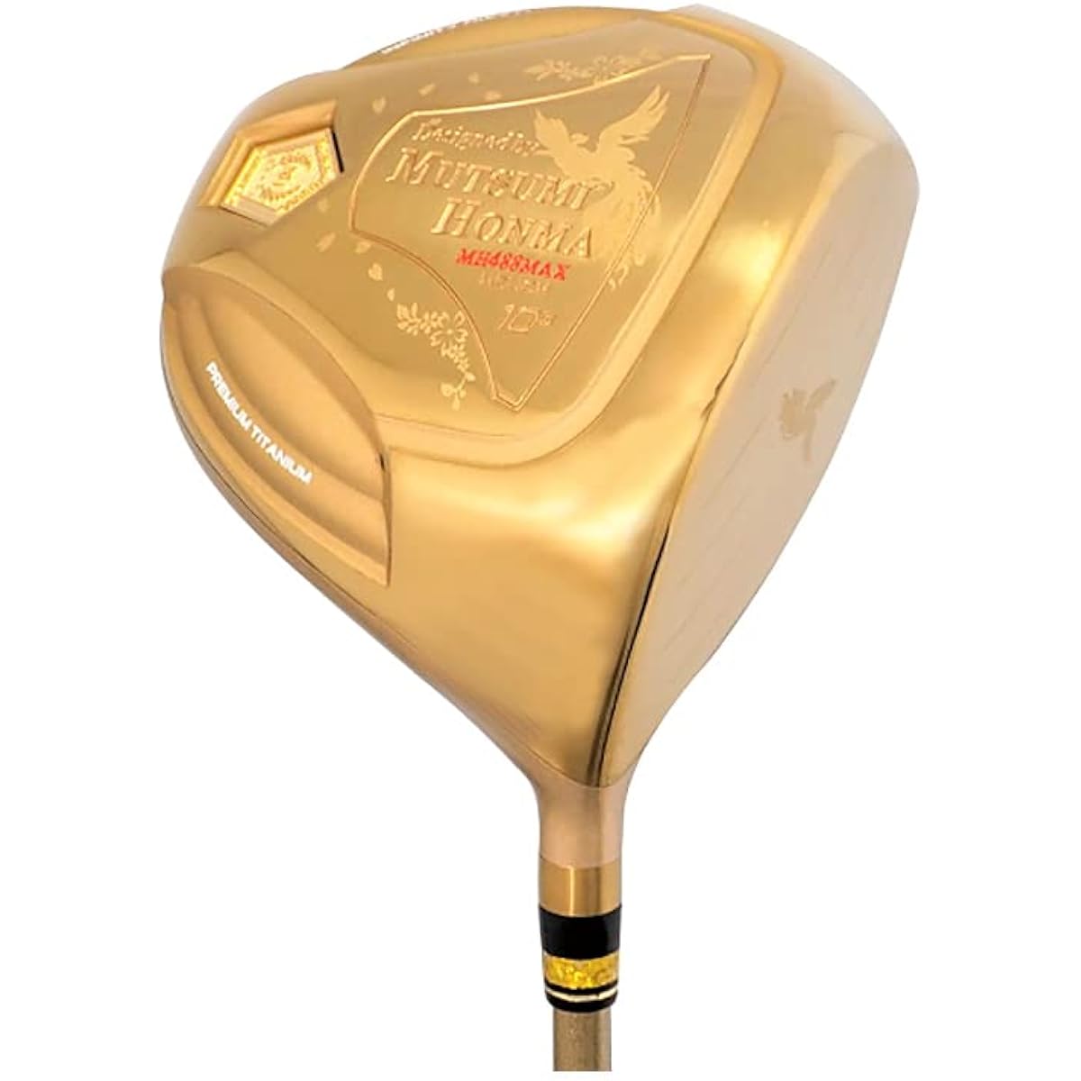 Mutsumi Honma Phoenix Titanium Driver High Repulsion Gold MH488MAX (Hardness R, Right)