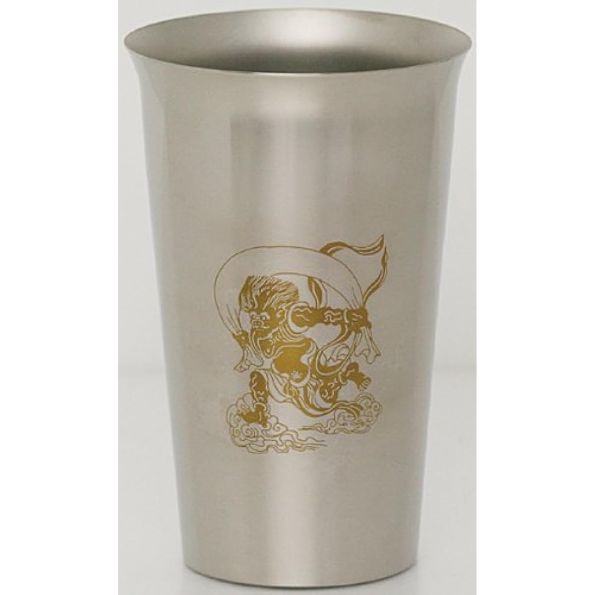 Horie Titanium Beer Cup Kazumi Fujin & Raijin