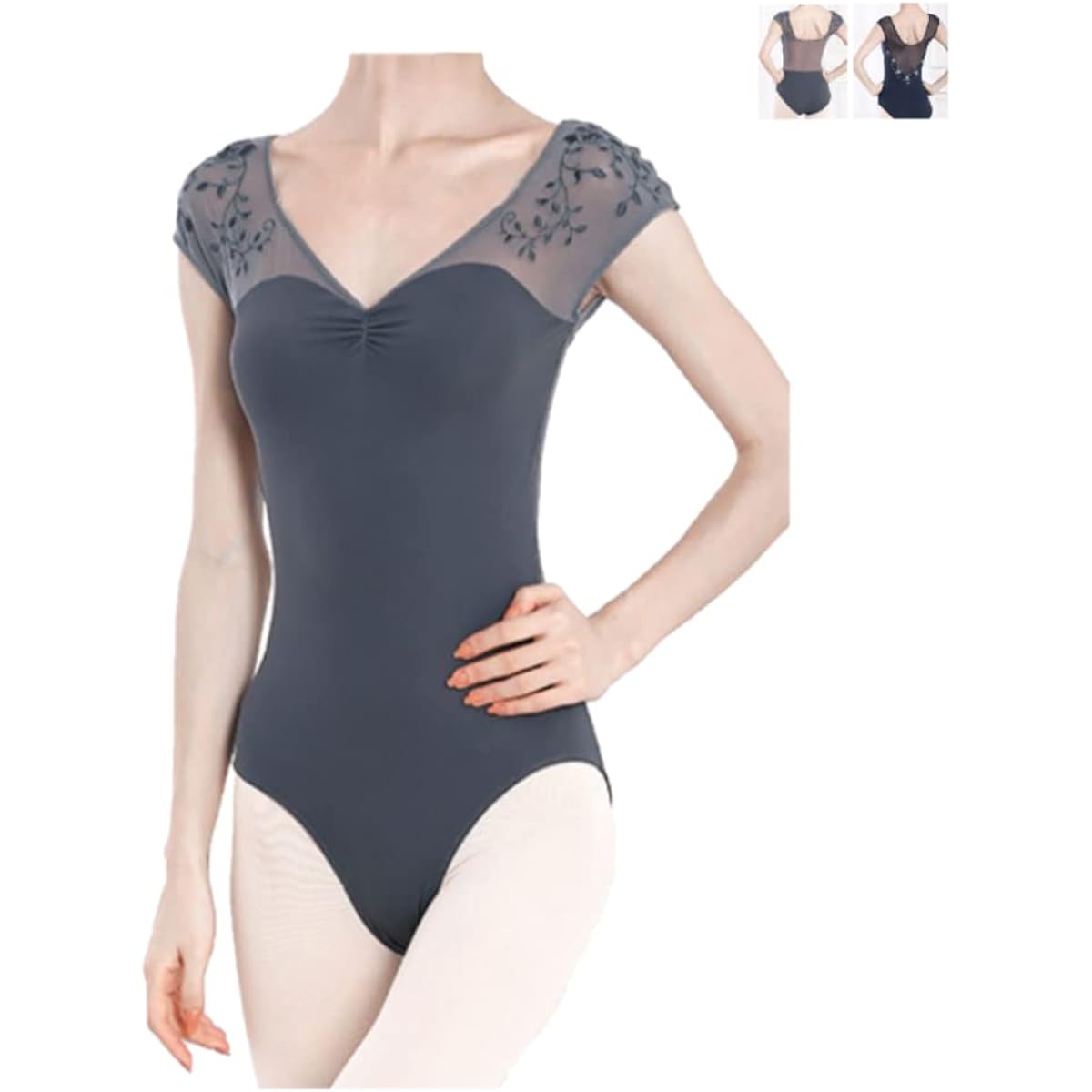 ProDance Variation Ballet Leotard Embroidery for Adults PLT006LD