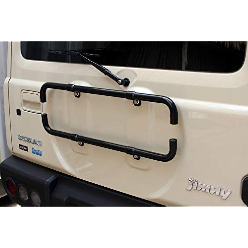 NEOPLOT Rear Carrier RV Multi-Mount Bar NPRX-M1 General purpose base bar that allows you to attach various items to the back door SUZUKI Jimny (JB64W)/Jimny Sierra (JB74W) Black 65cm