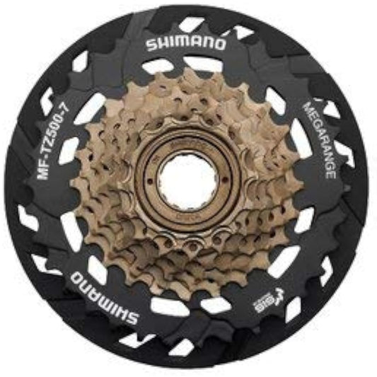 Shimano Boss Free MF-T Z500 7 Speed 14-34T Mega Range with Protector Replacement (MF-TZ31)