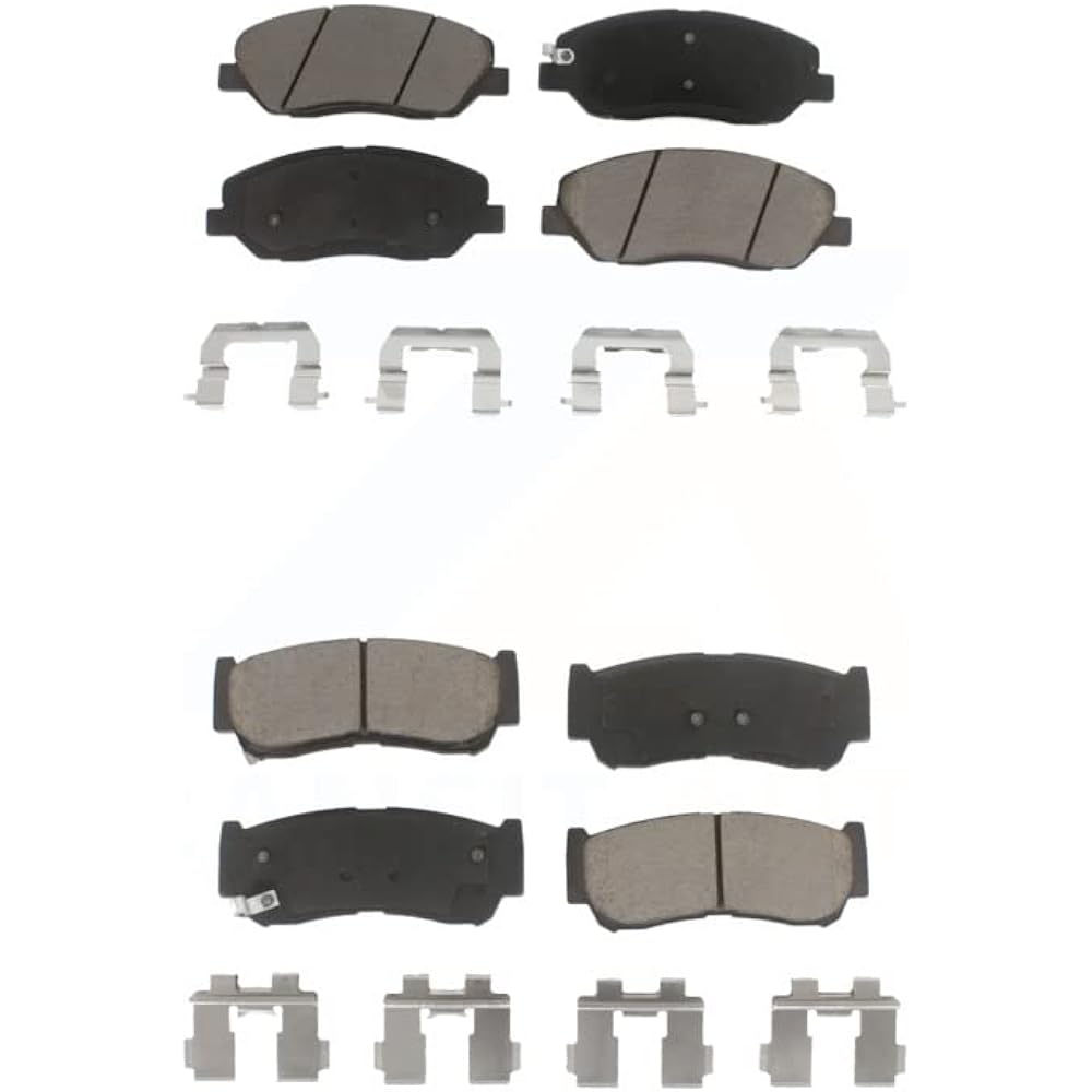 Frontoria Ceramic Brake Pad Kit 2003-2006 For Acura MDX KCX-100198