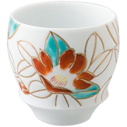 Arita Ware Takumi no Kura Cup "SAKE GLASS" Golden Camellia (Round) T825