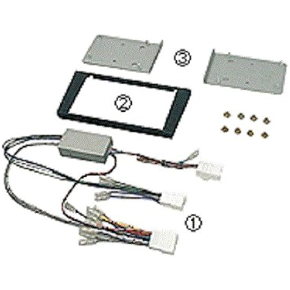 Kanatechs Toyota Alphard/Vellfire 8-inch car navigation installation set [TBX-Y022]