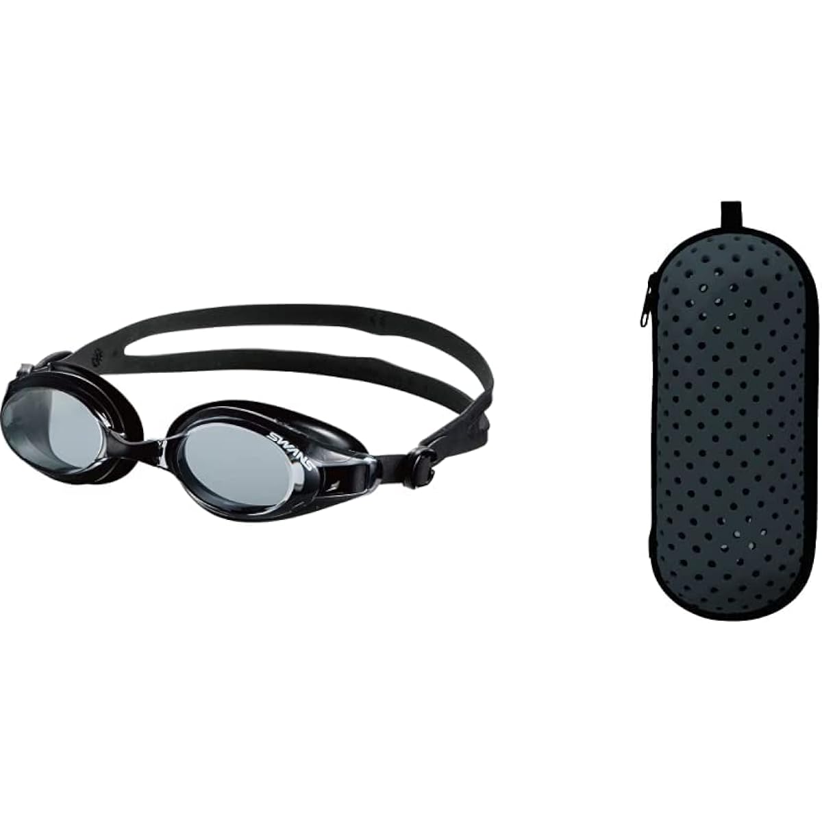 SWANS Made in Japan Swimming Goggles SW-32N Fitness with Cushion for Adults