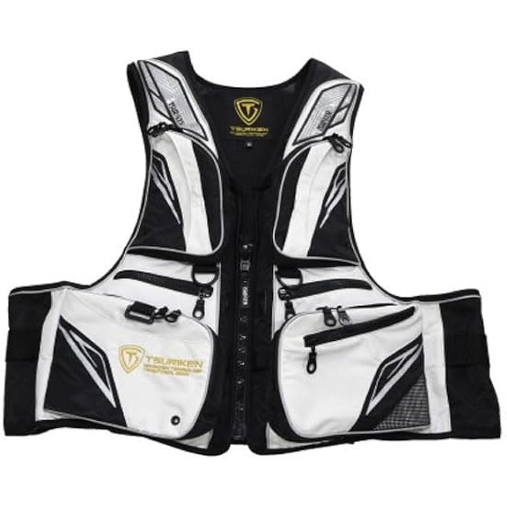 TSURIKEN Floating Vest TV221 White XL