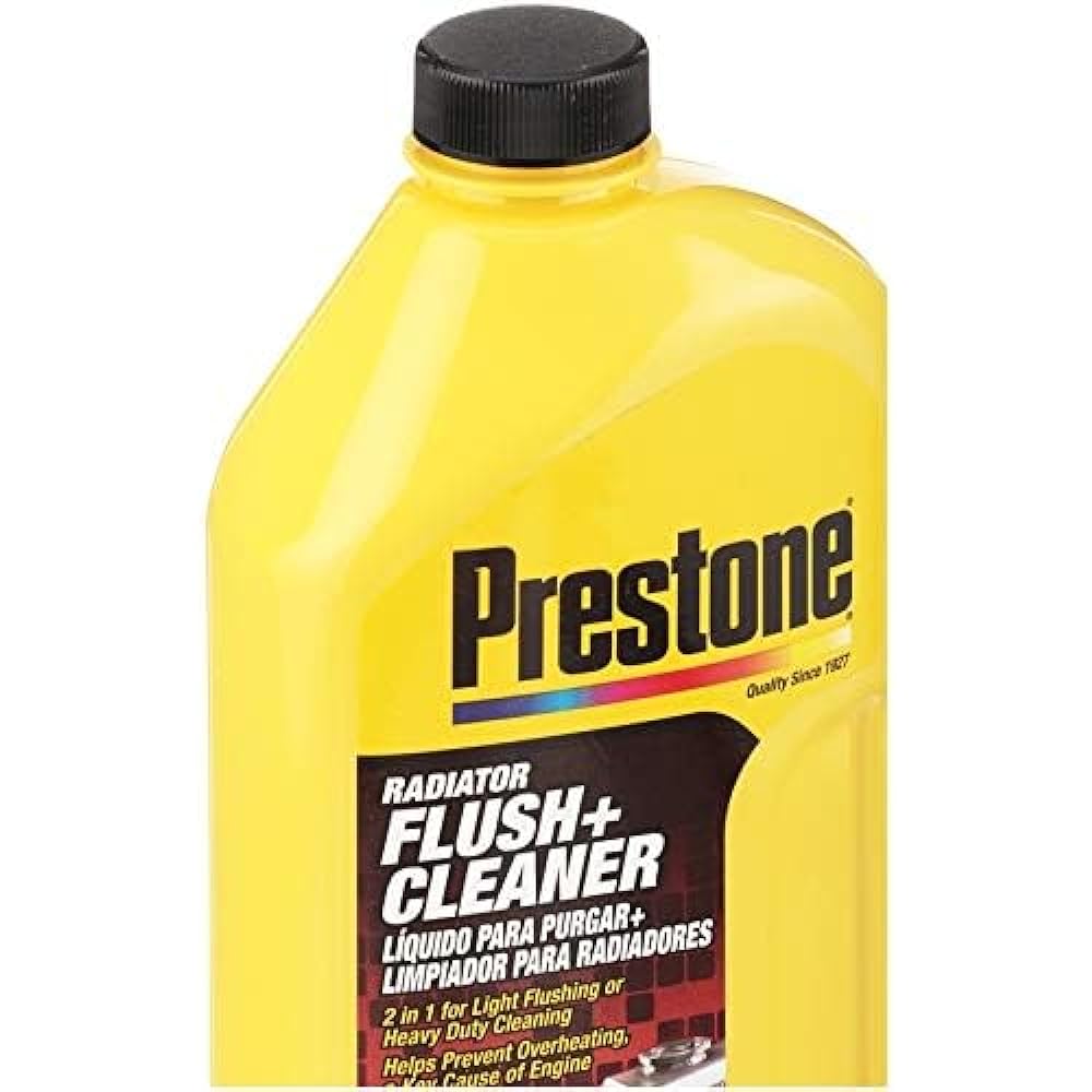 Prestone AS105 Radiator Flash and Cleaner --22 Oz --2 Pack