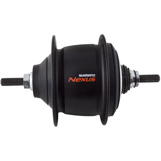 SHIMANO Interior 8R Hub SG-C6011-8V Interior 8S Premium Specification Black 36H Shaft Length: 184mm OLD: 132mm - When installing the roller brake, please remove the left waterproof cap unit KSGC60118VAL