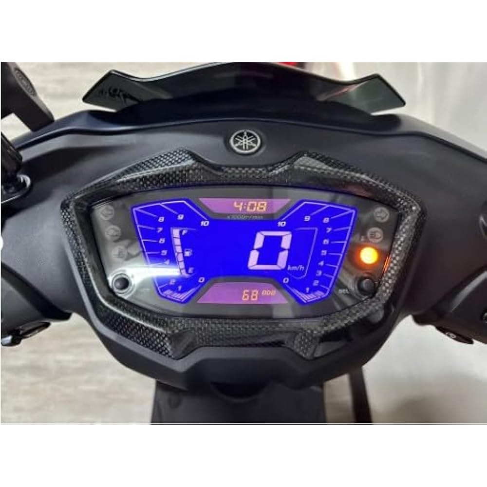 Cygnus Gryphus 6 Speedometer Trim Cover Real Carbon Stick Type