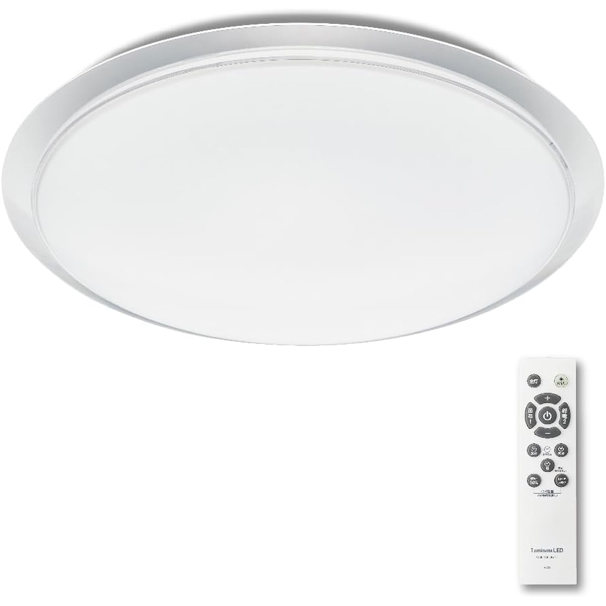 [Energy Saving LED Ceiling Light] Doshisha Ceiling Light Lumina Save 6 tatami mats 3699lm (lumens) Equipped with power saving mode Clear frame 11 levels of dimming 2 levels of power saving mode 2 levels of night light 5 year warranty