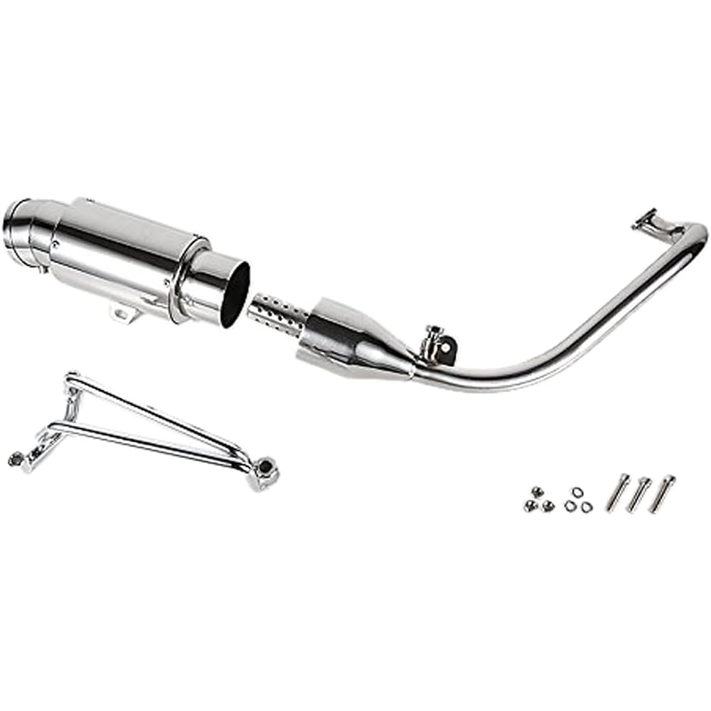 Bike Parts Center Stainless Steel Short Muffler Suzuki Address V125/G 2030