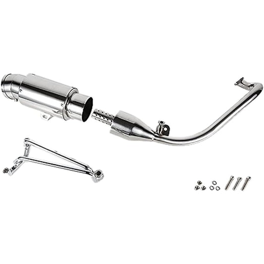 Bike Parts Center 2030 Suzuki Address V125/G Stainless Steel Short Muffler