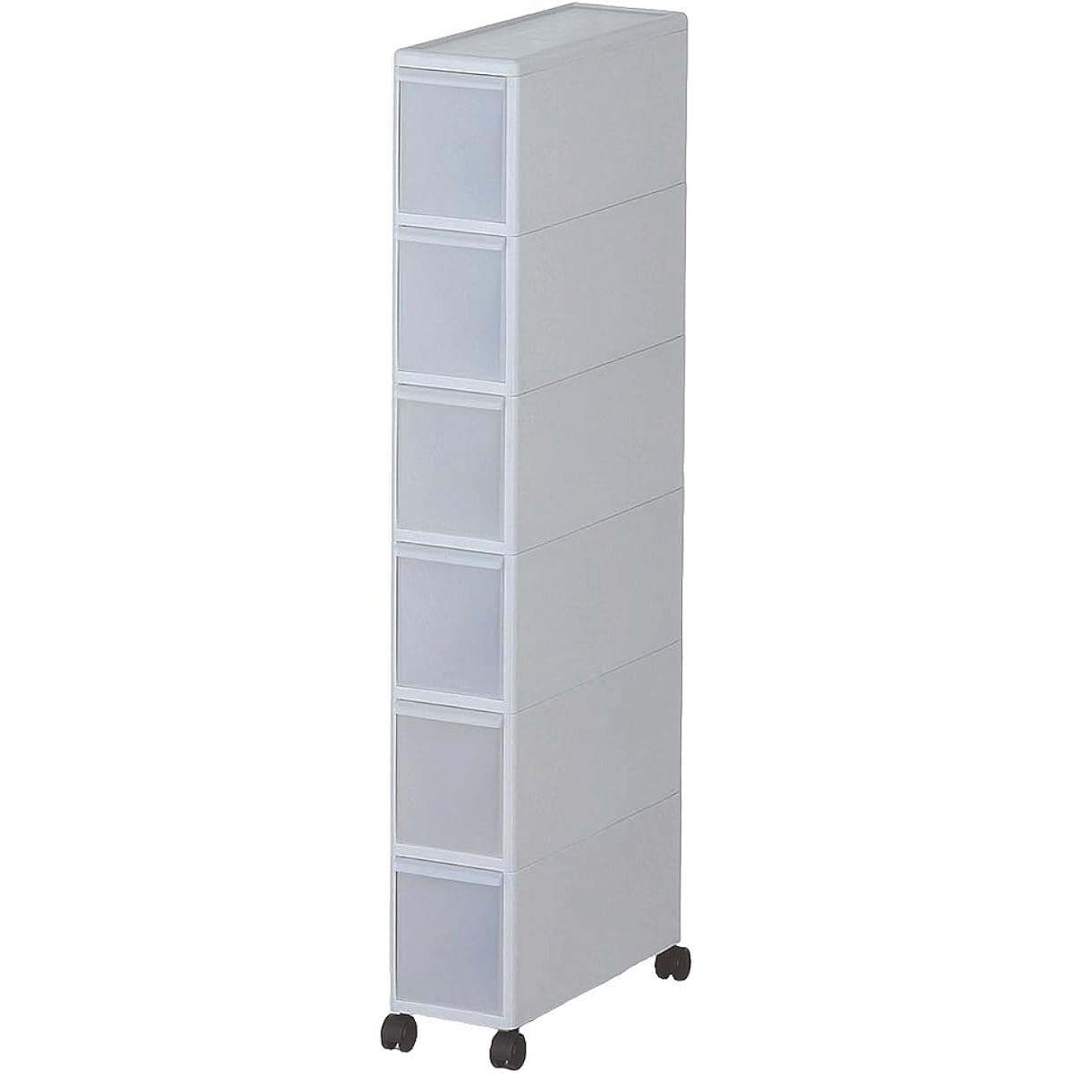 Slim Storage Tall Stocker 6 Tiers Graystone TS-6 GYS