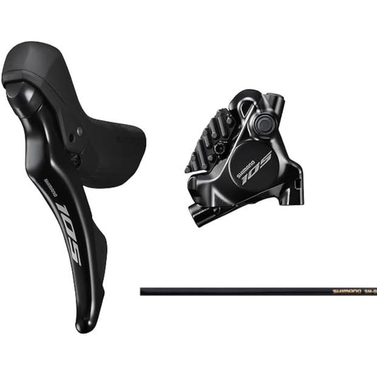 SHIMANO J-kit DIRECT ST-R7120 (left) BR-R7170 (rear) with resin pad fin Brake hose 1700mm (SM-BH90)/Shift cable 1800mm
