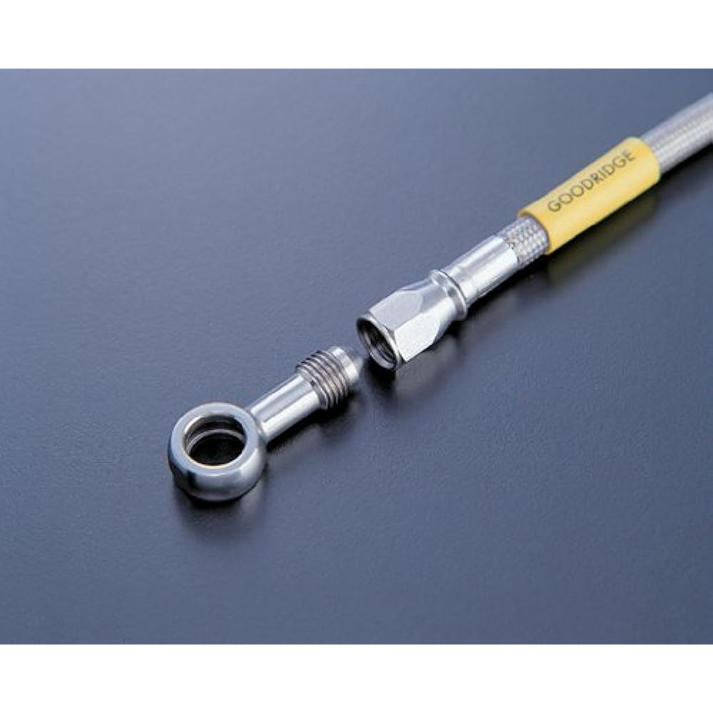 Build A Line Front Brake Hose Stainless Steel Fitting Smoke Hose Direct ADDRESS V125S (10) 20657190S