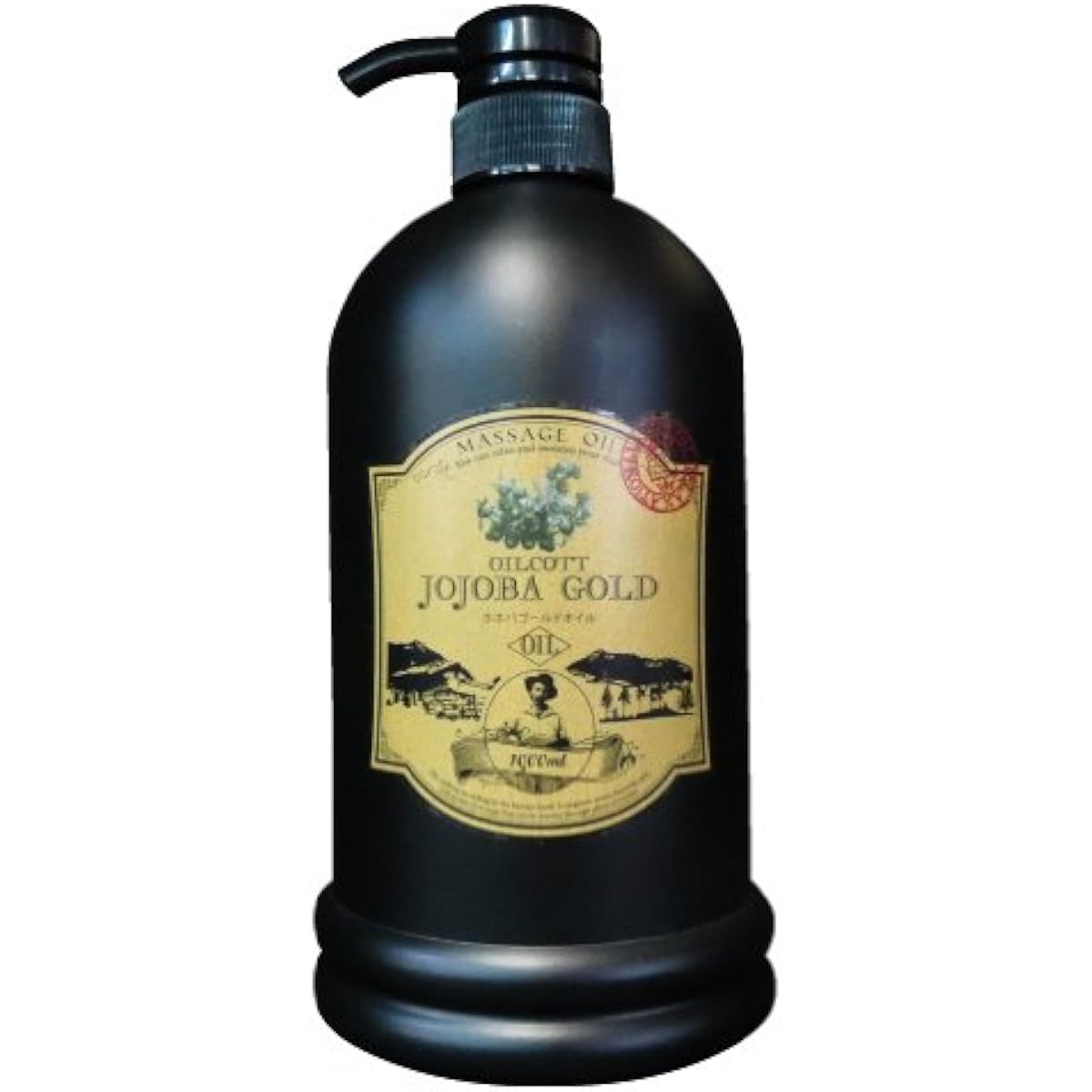 Oilcot Jojoba Gold 1L [100% natural refined carrier oil/base oil]