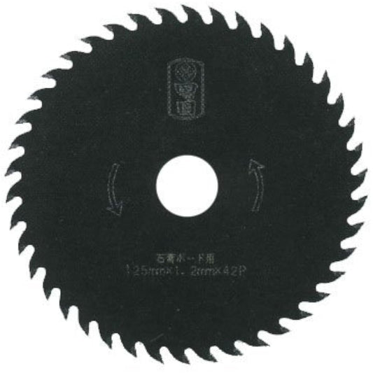 Fujita Circular Saw Industry Four Mark Silent Tipped Saw Fluorine Coat for Plasterboard 100mm x 32P YTM-SB-100