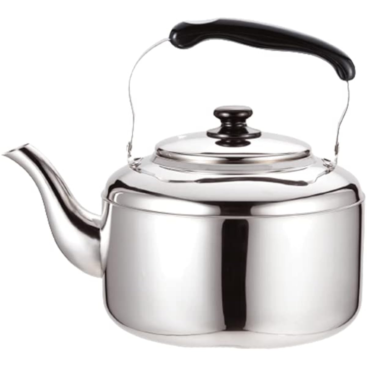Hirosho Kettle Stainless Steel Big Kettle Large Size 9.5L IH Direct Fire Gas Stove Compatible Stainless Steel Wide Mouth Standard Children's Party Cooking Event Large Capacity 9.5L