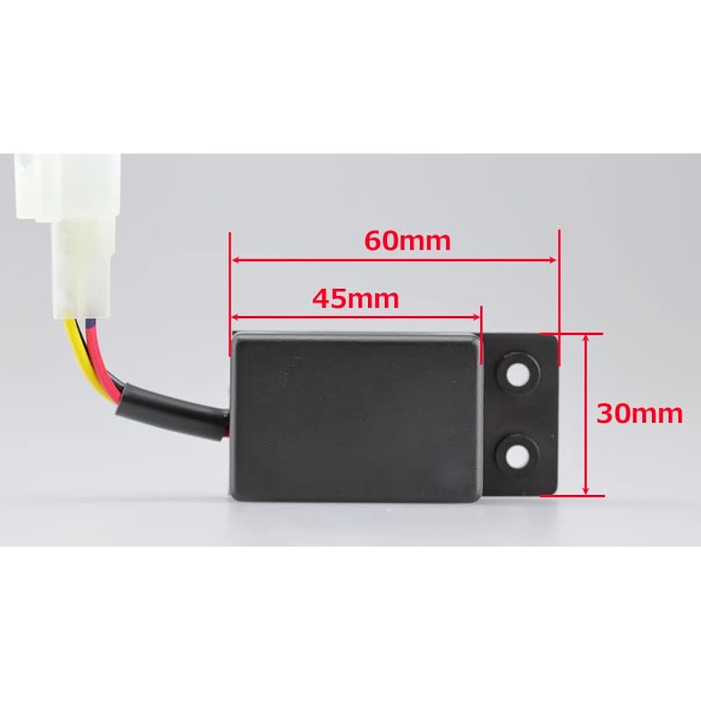 kijima Motorcycle Bike Parts IC Turn Signal Relay 3-pole Coupler for DC12V up to 50W KAWASAKI 304-0536