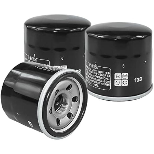 1/2/3pcs Motorcycle Oil Filter S/UZU-KI Boulevard 1800 C109T C109R C109RT M109R M109R2 M109RZ C50 C90 C90T M50 M90 S50 S83 (Color : 3pcs)
