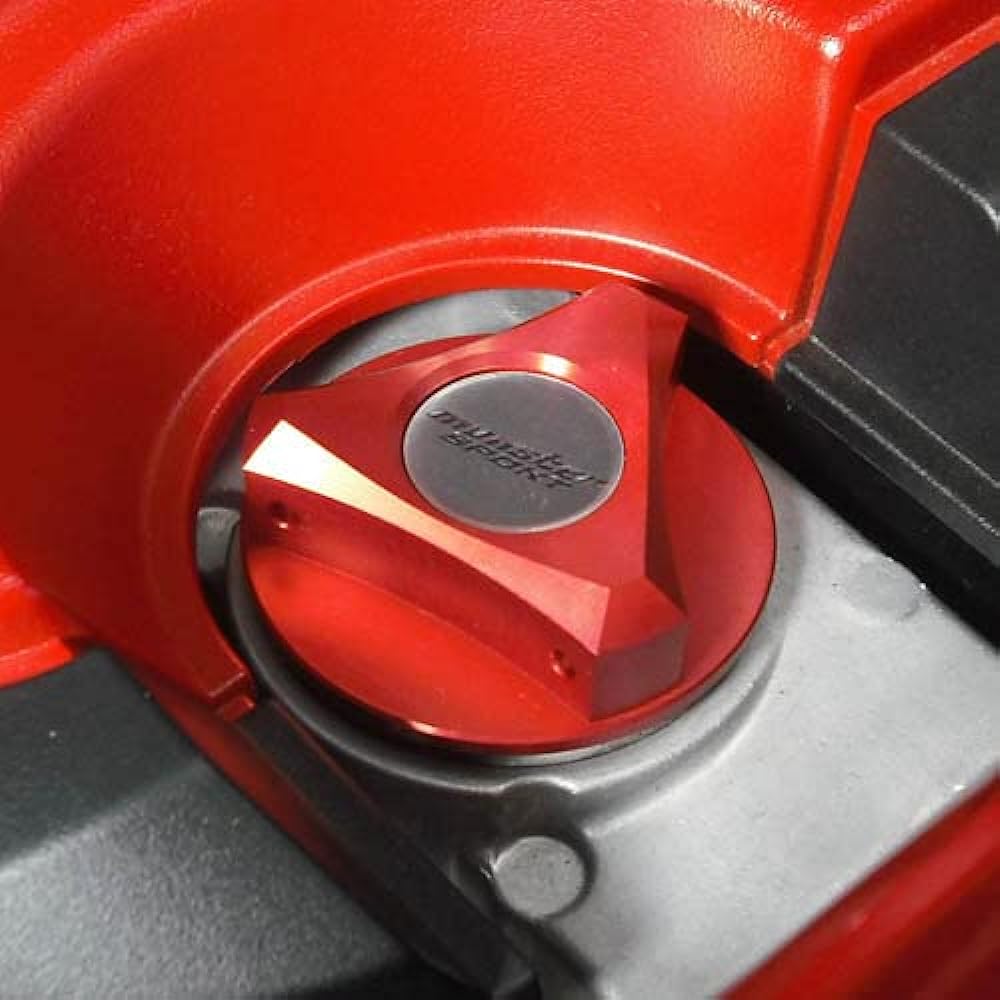 MONSTER SPORT Racing Oil Filler Cap Red Anodized For M16A/M15A/K6A/F6A and Others 293130-0000M