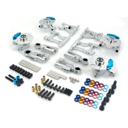 TT-01 Drift Conversion Kit Ver.2 Silver 3247V2-U-SI