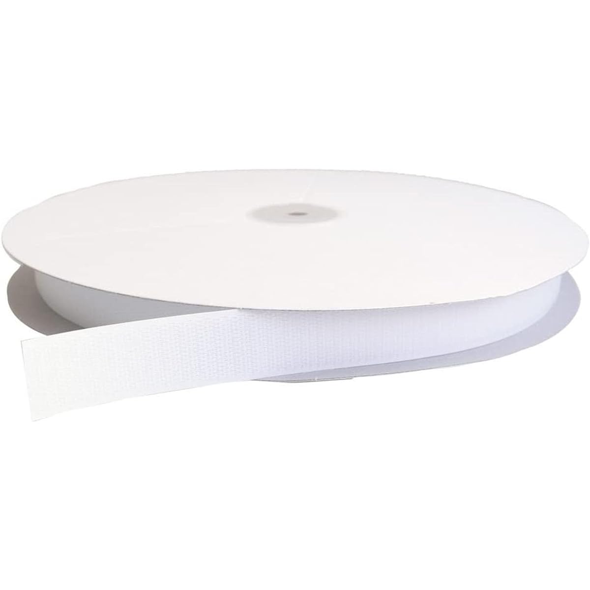 Nippon Himo Button Velcro Velcro Fastener A Male 25mm width x 25m roll White F11-BER25-25A-1