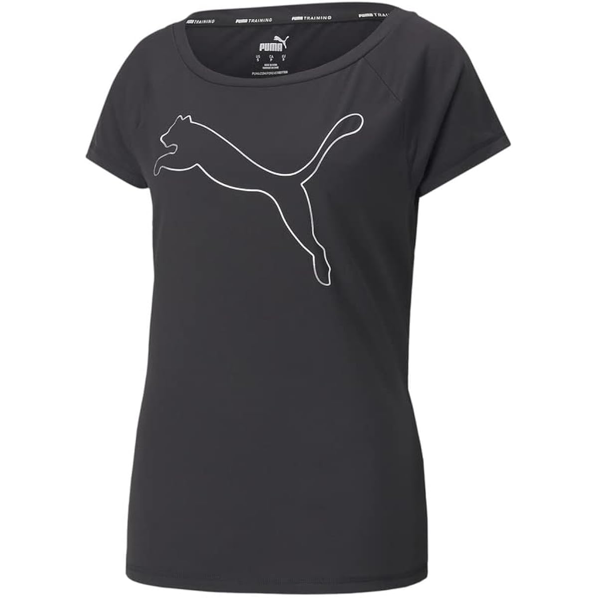 [PUMA] Water Absorbent Quick Drying Fitness Yoga FAVORITE CAT SS T-Shirt 522853 Women's