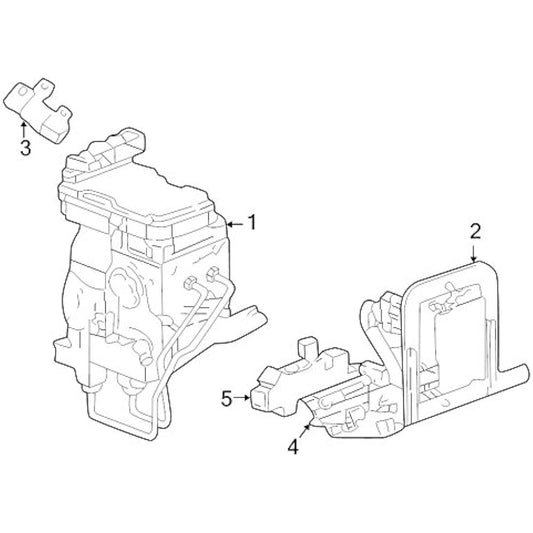 Mopar 56028187AE Rear ABS Wheel Sensor