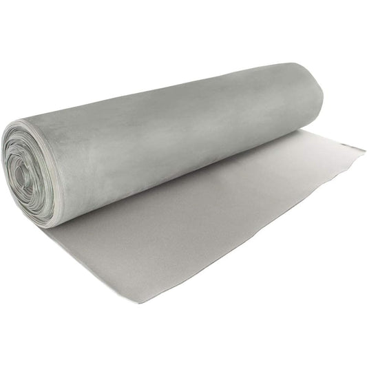 Suede headliner form with lining 60 -inch replacement aging/fading/damage/color/style selection (gray 12 inch x 60 inch)