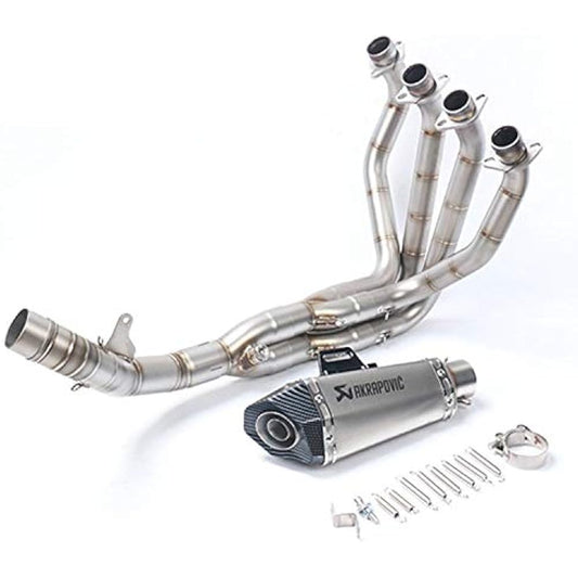 Full Exhaust Slip-On Muffler Motorcycle Silencer Z1000 2010-2023