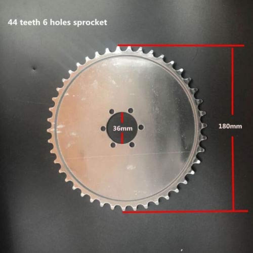 High -performance 44 tooth ploss 6 holes for magazine wheel gas motor bike