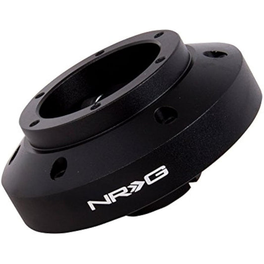 NRG Innovations NRG-SRK-101H Racing Style Style Steering Wheel Quick Release Short Hub Adapter 6 x 70mm Bolt Pattern Black Body