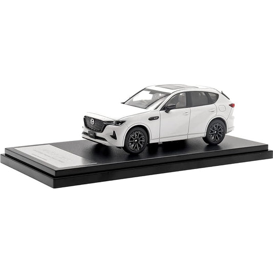 INTERALLIED Hi Story 1/43 Mazda CX-60 XD-HYBRID Premium Sports (2022) Rhodium White Premium Metallic Finished Product