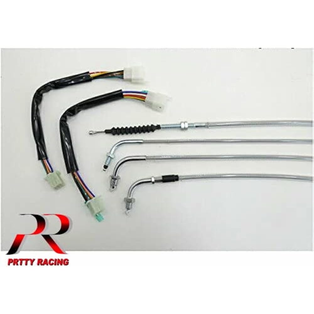 Domestic CBR400 ° F Wire Set of 4 Harness with Mesh 30 cm