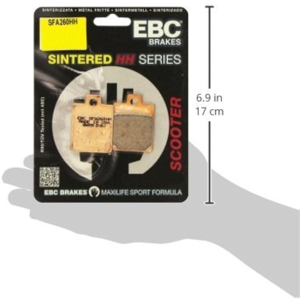 EBC brake SFA260HH sintered scooter brake pad