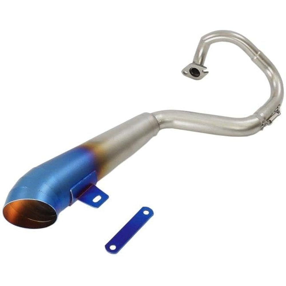 HELIOS gyro canopy TA02 custom muffler stainless steel titanium baked color GYRO CANOPY chamber megaphone short tube