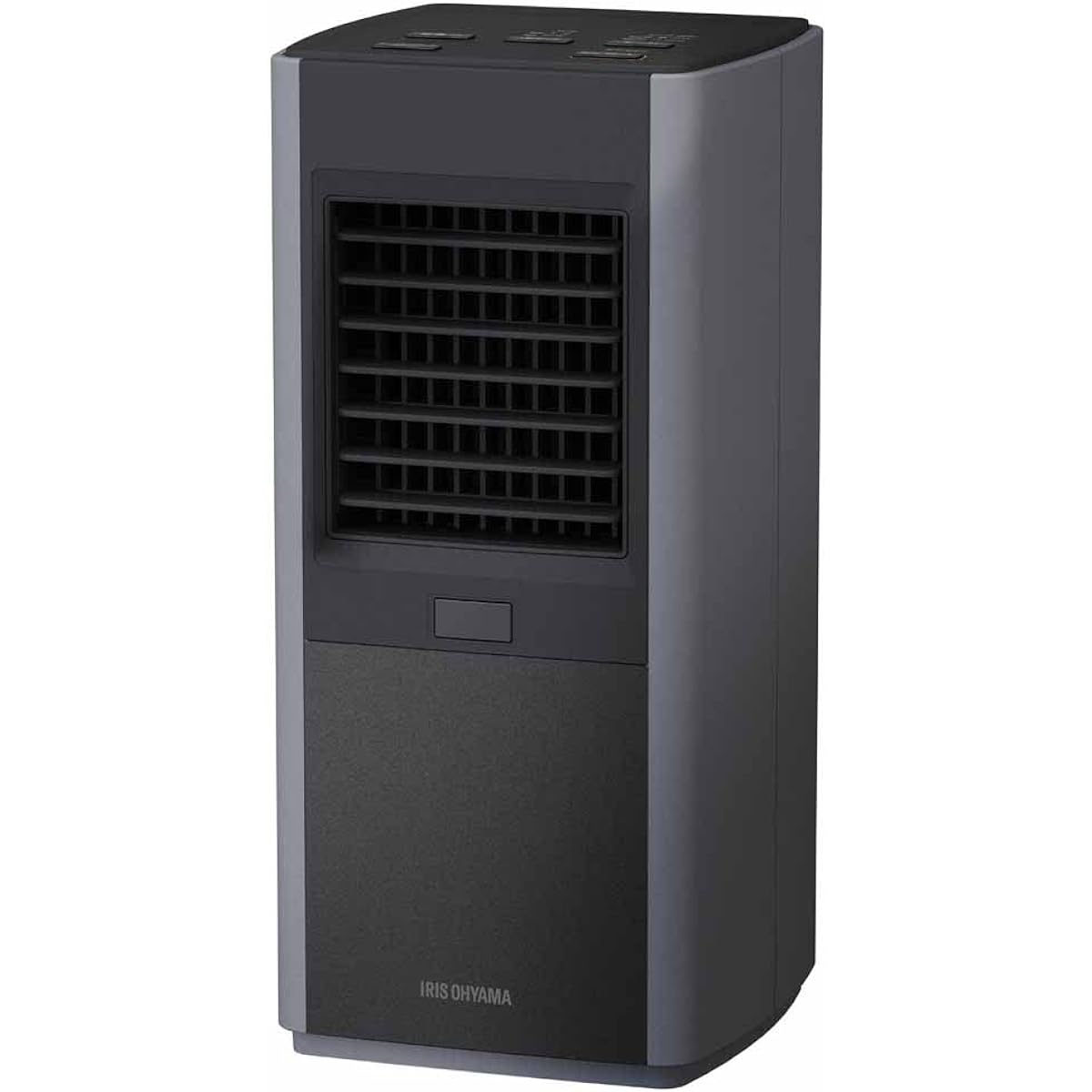 Iris Ohyama Heater Ceramic Fan Heater with Motion Sensor Power Saving Energy Saving Large Air Volume Oscillating Type 600/1000W/1200W 3 Level Temperature Adjustment Tipping Off Function Fast Heating Small Compact Slim Compact ACH-SM12A-H Gray