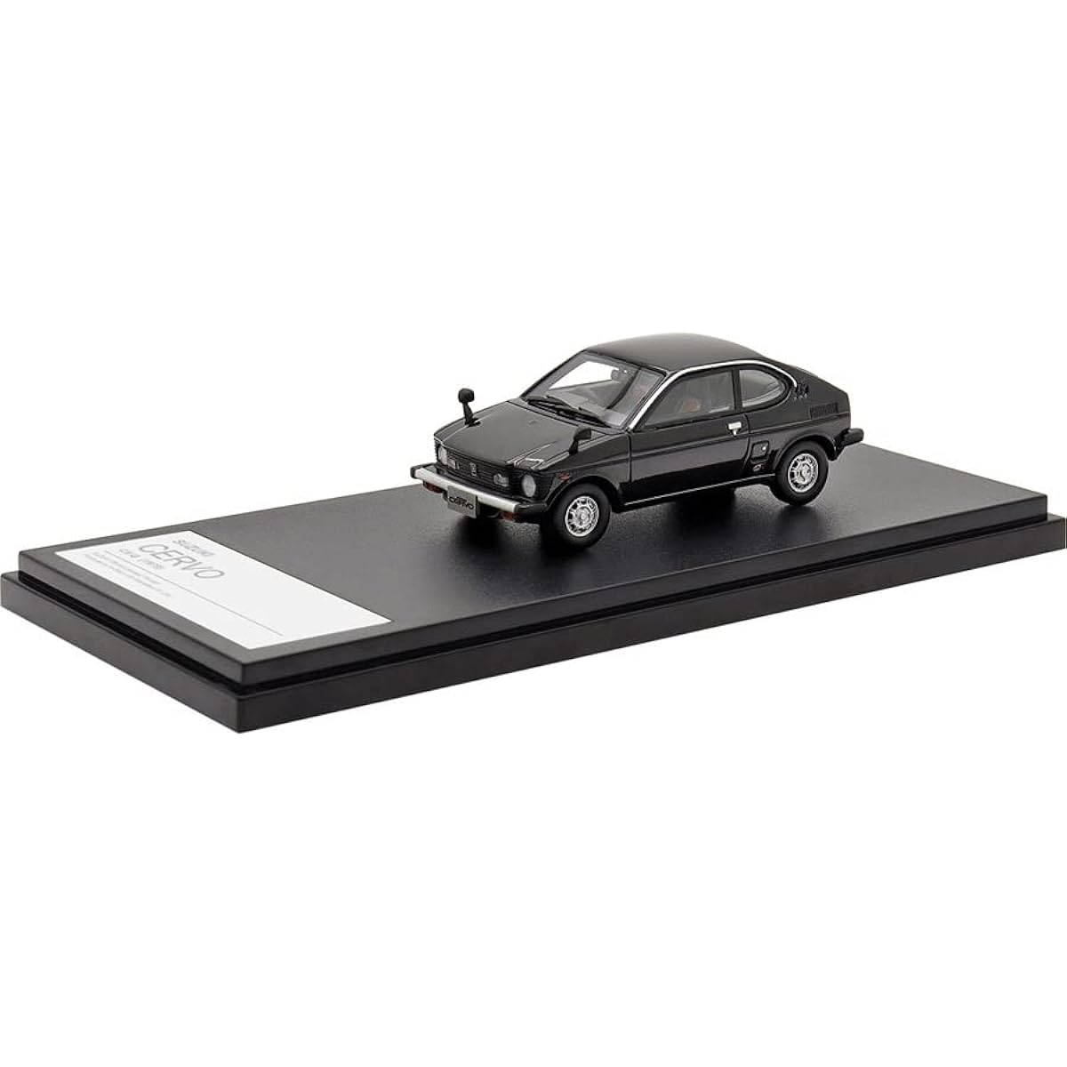 Hi Story 1/43 Suzuki CERVO CX-G (1978) Fantasy Black Finished Product HS363BK
