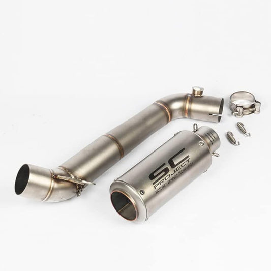 Motorcycle Exhaust Port Exhaust Pipe Intermediate Pipe Motorcycle Silencer Slip-on Muffler Motorcycle Muffler Full Exhaust For Honda HONDA CBR1000RR (2008-2016)