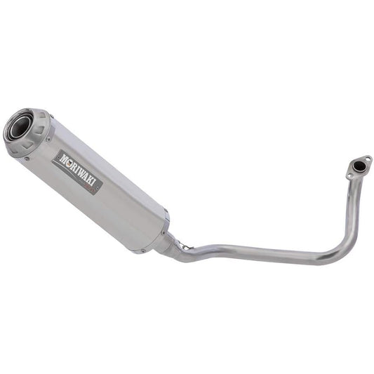 Moriwaki Zero 20-ADV150 01810-A41S6-00 Full Exhaust Muffler, Stainless Steel